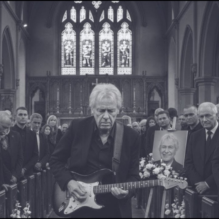 Clapton’s Hands Shake so Badly at Rival Jeff Beck’s Funeral — What He Plays Next STUNS Everyone