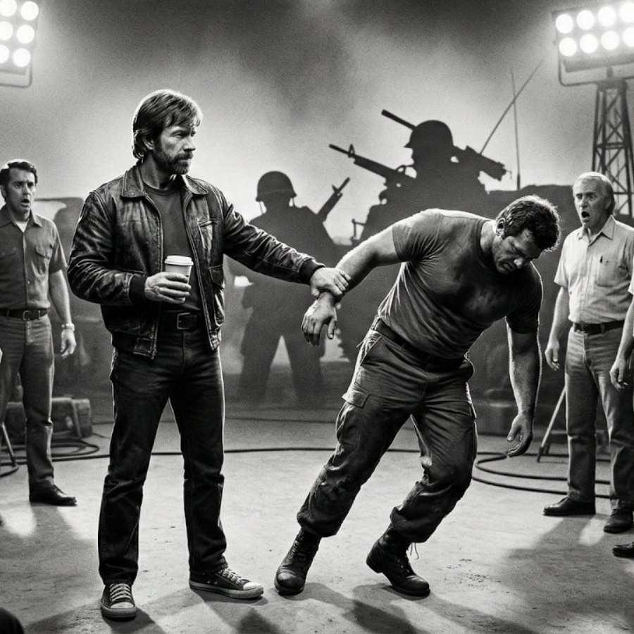 CHUCK NORRIS WAS IGNORED ON A MOVIE SET — 10 MINUTES LATER, EVERYONE WAS WATCHING