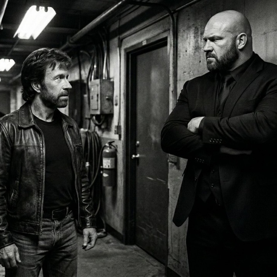 A 320 LB ARENA SECURITY CHIEF BLOCKED CHUCK NORRIS BACKSTAGE — 7 SECONDS LATER HE MOVED ASIDE