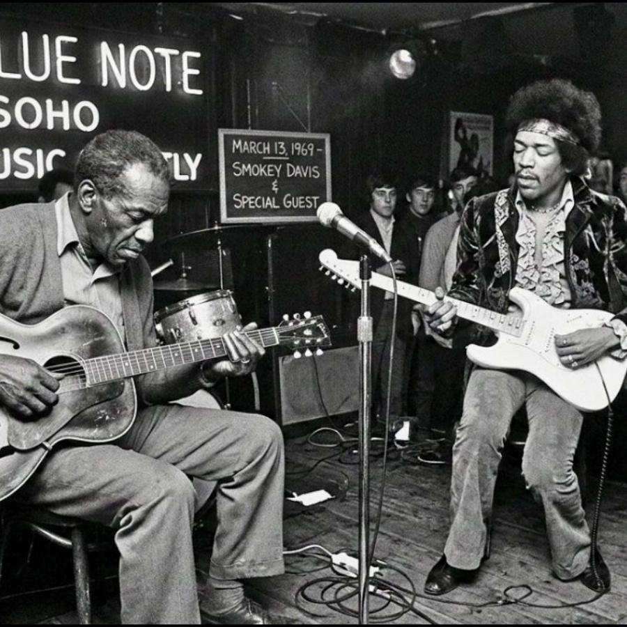 72-Year-Old Played “Purple Haze” to EMPTY Bar — When Jimi Heard It, He Did Something UNBELIEVABLE
