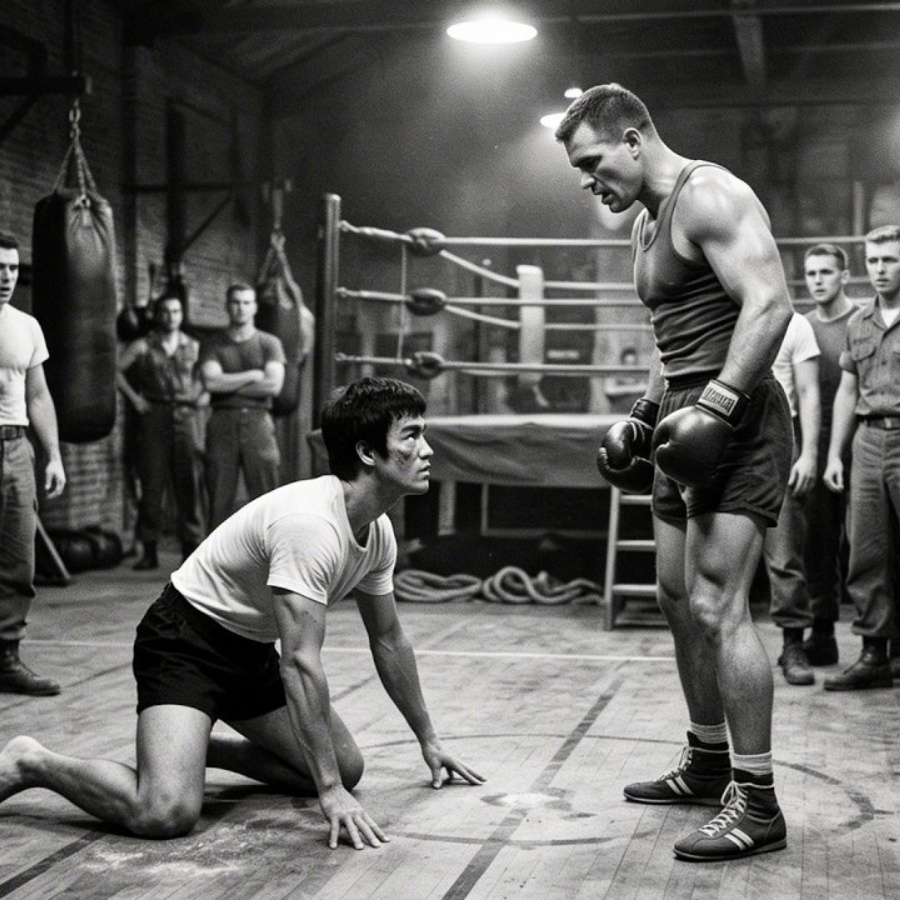 Bruce Lee was shot down by a Marine… What he did next changed everything
