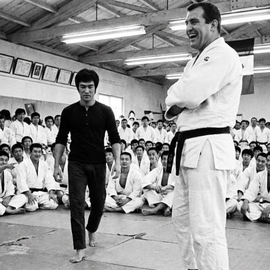 Bruce Lee Challenged Undefeated Judo Champion — Everyone Laughed… 7 Seconds Later Room Went Silent