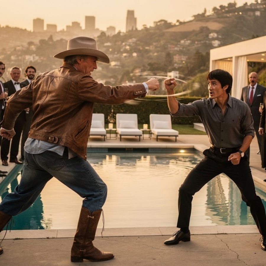 He Said ‘Cowboys Are Tougher Than Martial Artists’ — Bruce Lee Accepted Bet — 10 Seconds Later JJ