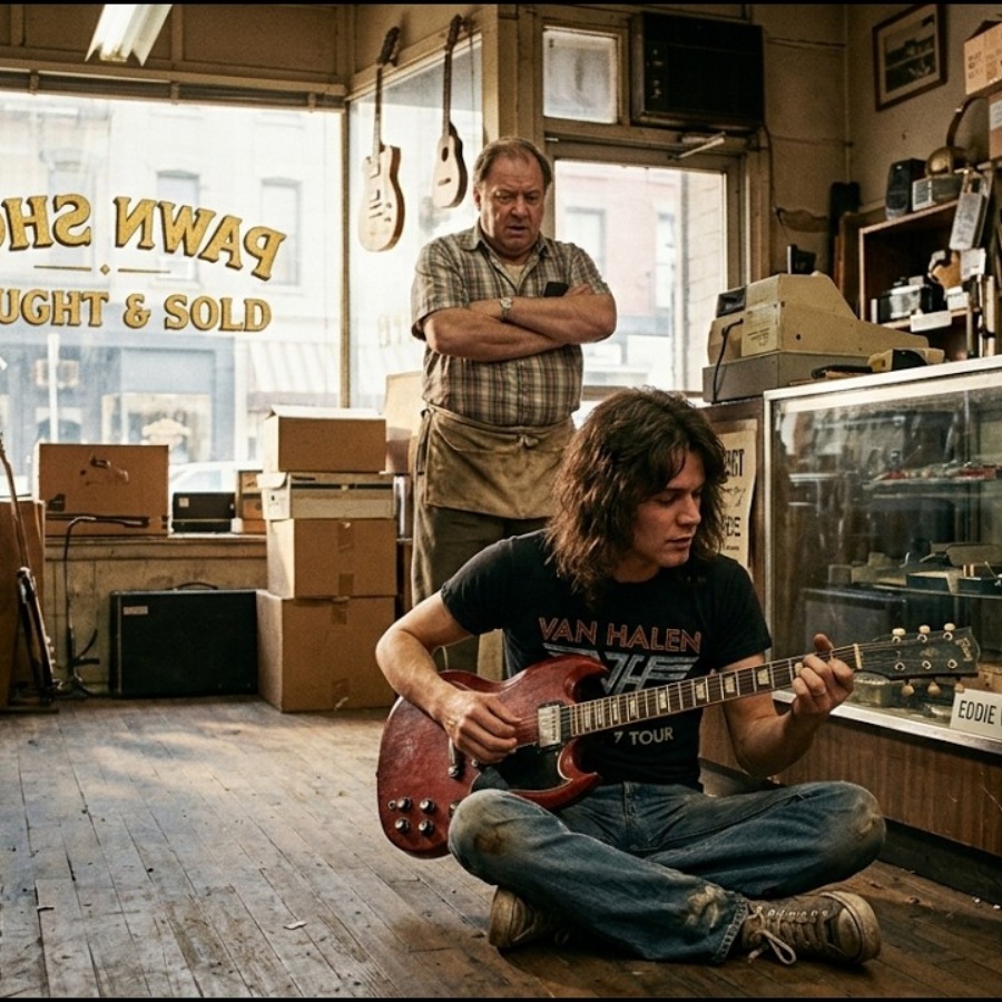 Pawn shop owner told Eddie Van Halen the guitar was worthless — he had NO idea who he was talking to