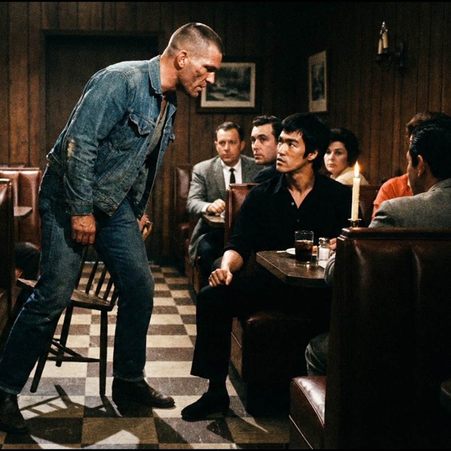 Bruce Lee Was Eating in Silence When a Vet Insulted His Race — He Was On the Floor 3 Seconds Later