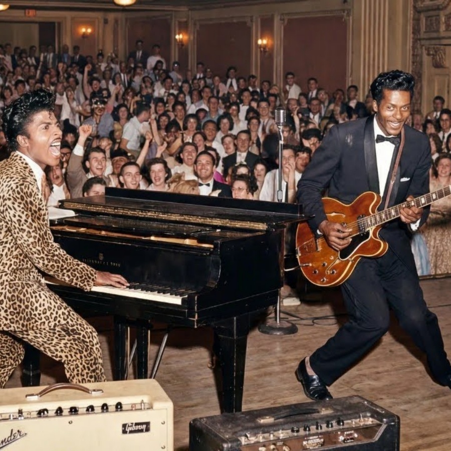 Little Richard Challenged Chuck Berry – What Happened Next Will SHOCK You