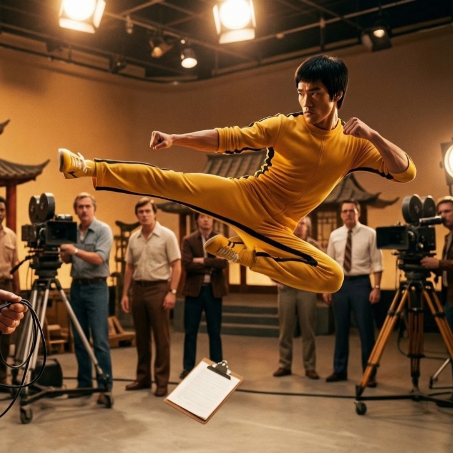 The Stunt Coordinator Said Wires Are How It’s Done — Bruce Lee Said Take Them All Off