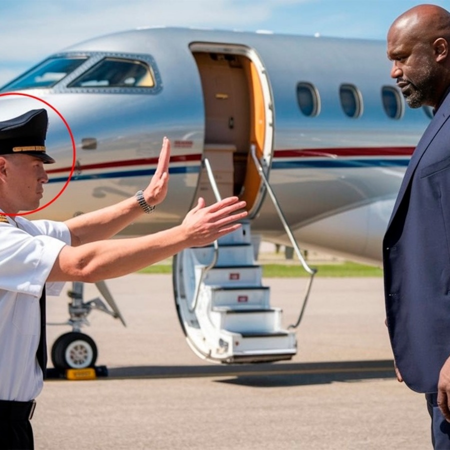 Racist Guard Blocks Shaquille O’Neal From His Jet, And What Happens Next Shocks Everyone! JJ