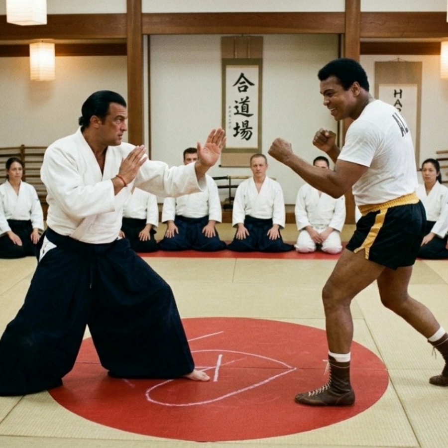 Steven Seagal Told Muhammad Ali “Stand 30 Seconds Against Me, I’ll Call You Master”— 7 Seconds Later JJ