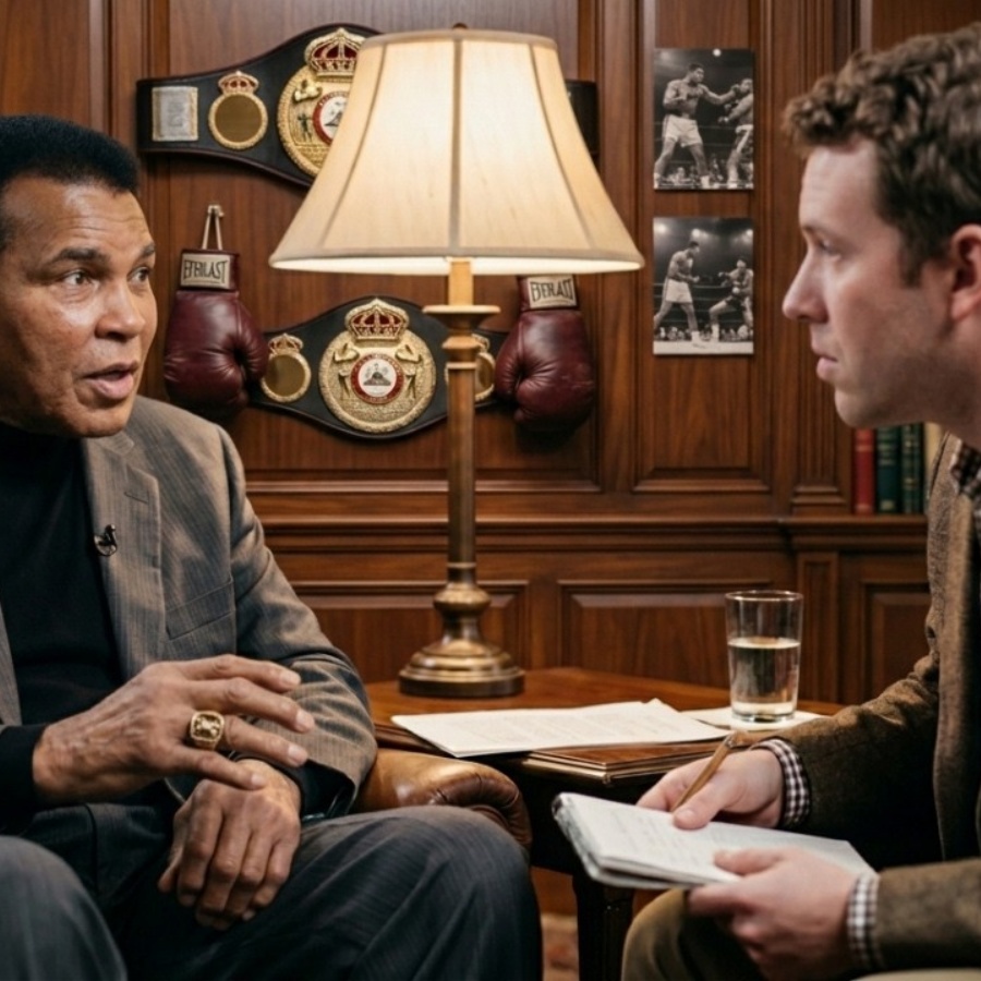 The Last Interview Ali Ever Gave — The Question He Refused to Answer and Why JJ