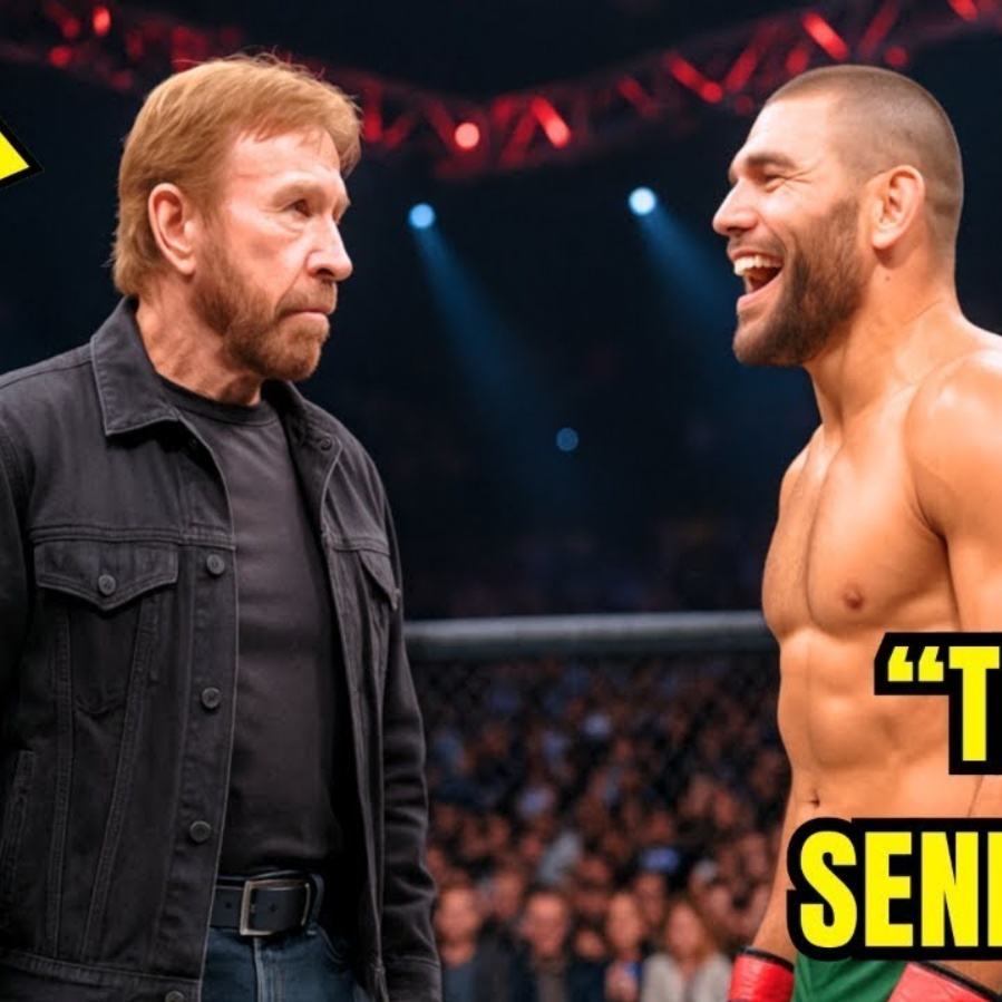 Cocky MMA Fighter Mocks Chuck Norris’s Age — Leaves the Cage on a Stretcher JJ