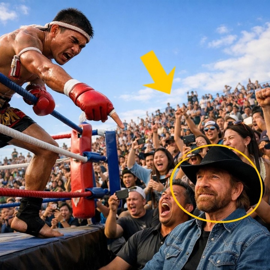Undefeated Muay Thai Champion Picked a Man — Didn’t Know It Was Chuck Norris, Everyone Booed Bruce JJ