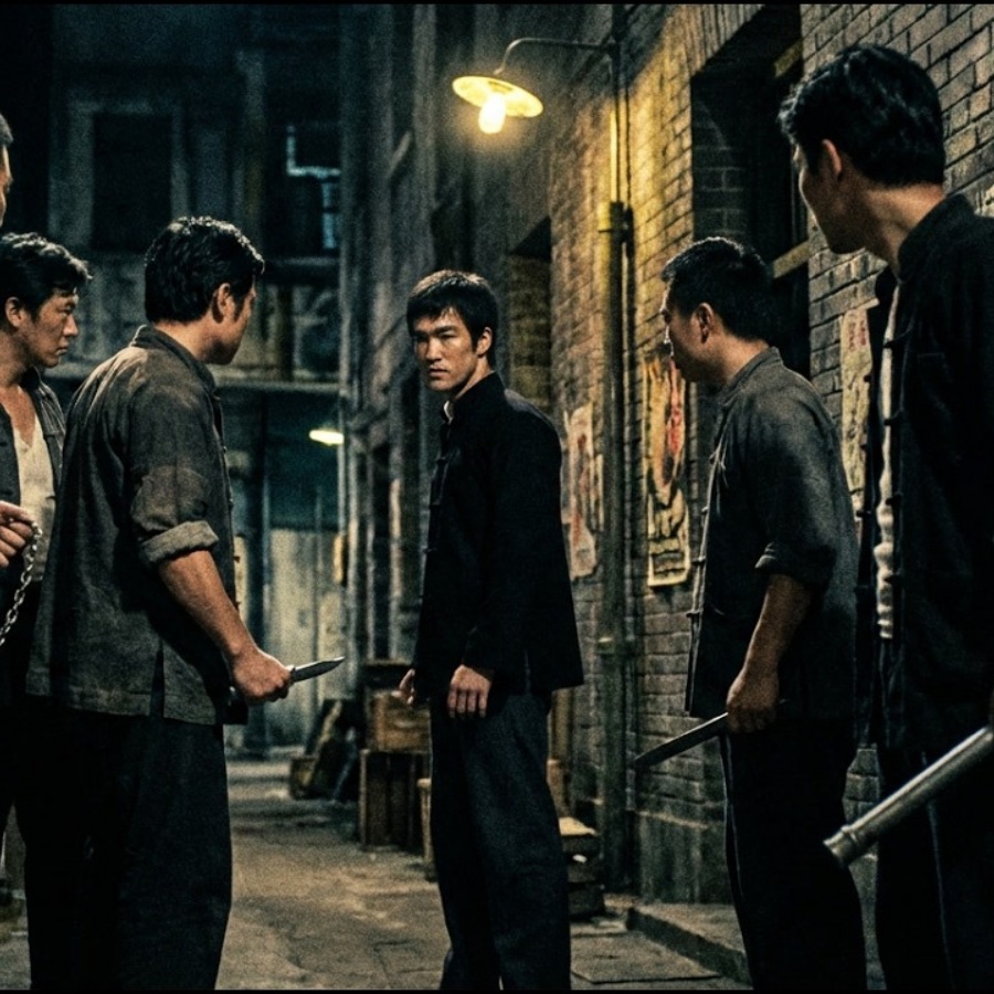 Five Triad Members Attacked Bruce Lee — 15 Seconds Later Gang Disbanded JJ