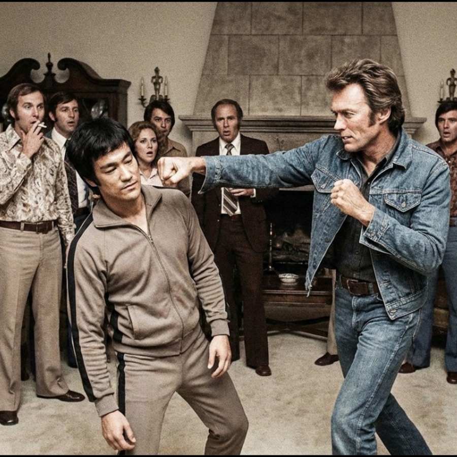 Clint Eastwood Says Western Fighting Tougher — Unaware What Would Happen; 10 seconds later JJ