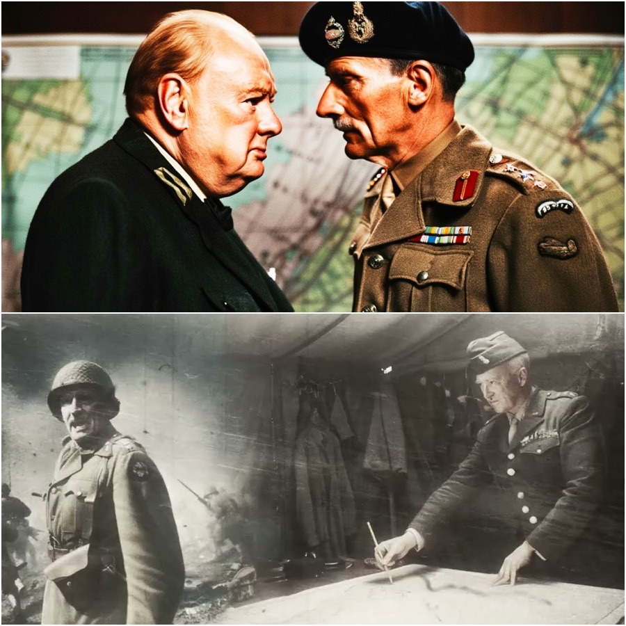 What Montgomery Said After Churchill Told Him: “Patton Would’ve Finished Sooner” SS