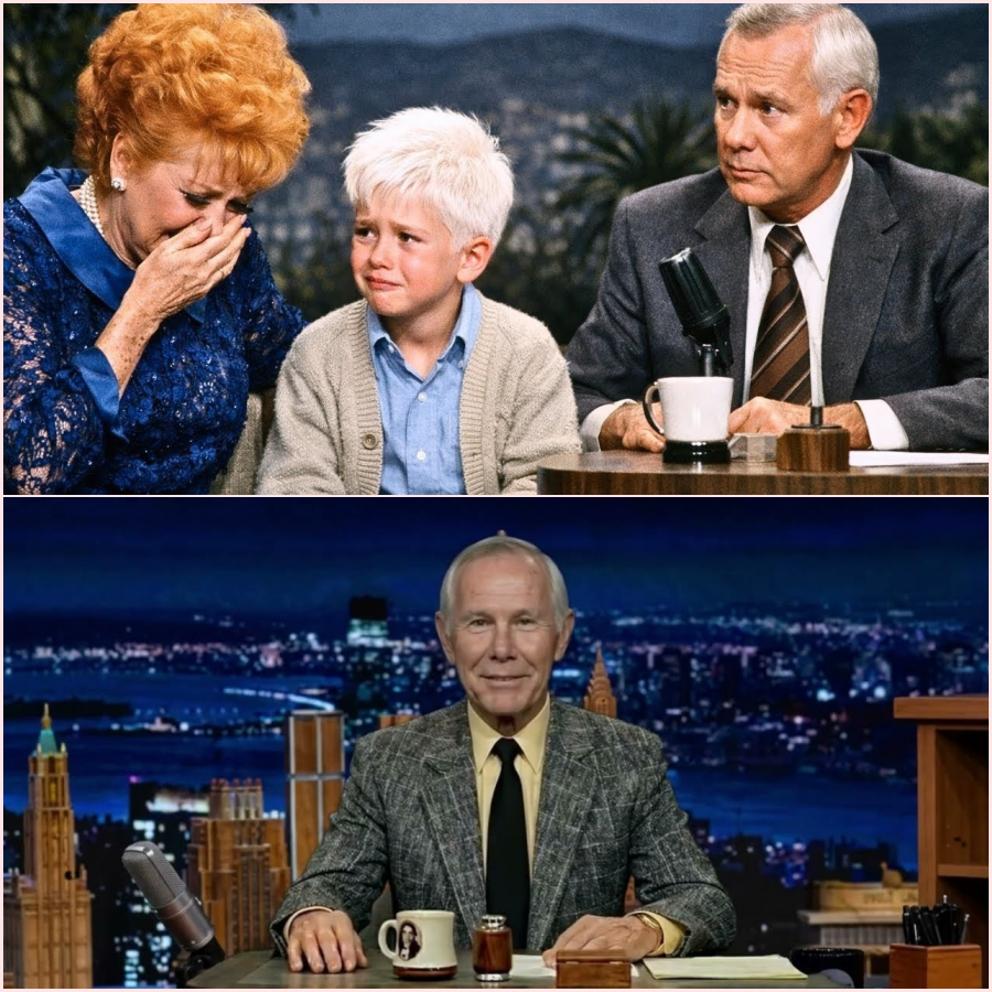 Lucille Ball Broke Down When a 7 Year Old Spoke — Johnny Carson Just Sat There Speechless! HT