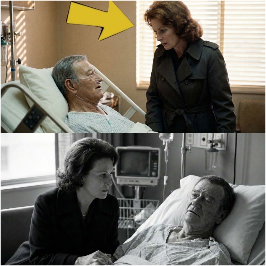 Maureen O’Hara’s Final Visit to John Wayne’s Deathbed — What He Whispered Changed Everything DD