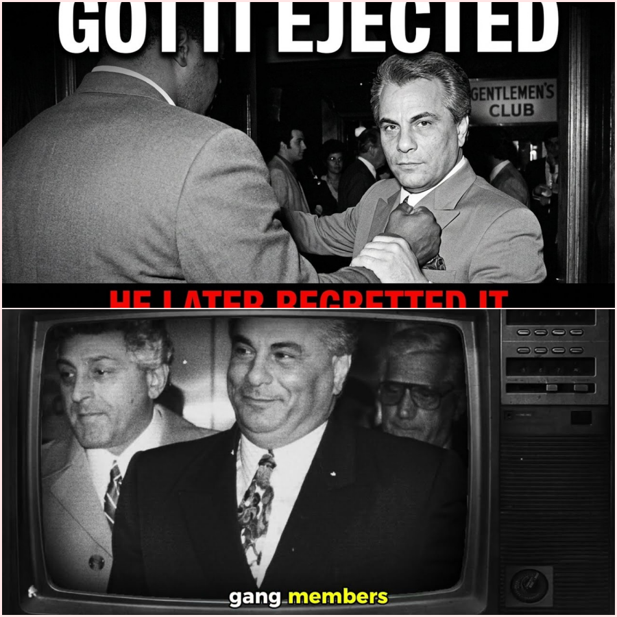 350 Pound Black Door Man Grabbed John Gotti By The Coat – 3 Minutes Later This Happensht