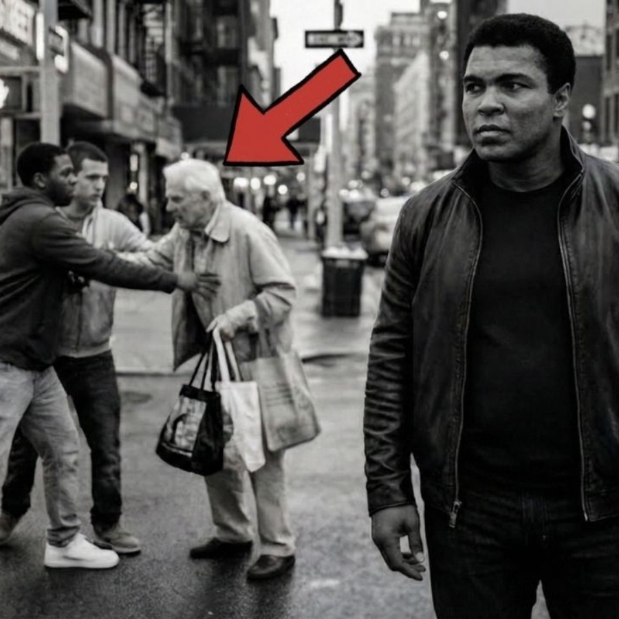 3 Thugs Were Attacking an Old Man in 1979 — Then Muhammad Ali Stepped Out and Said 5 WORDS DD