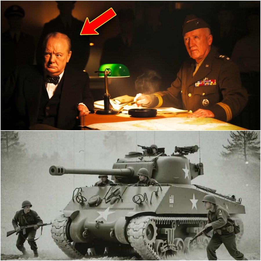 Why Churchill Tried to Push Patton Aside and Almost Lost 200,000 Men Because of It DD