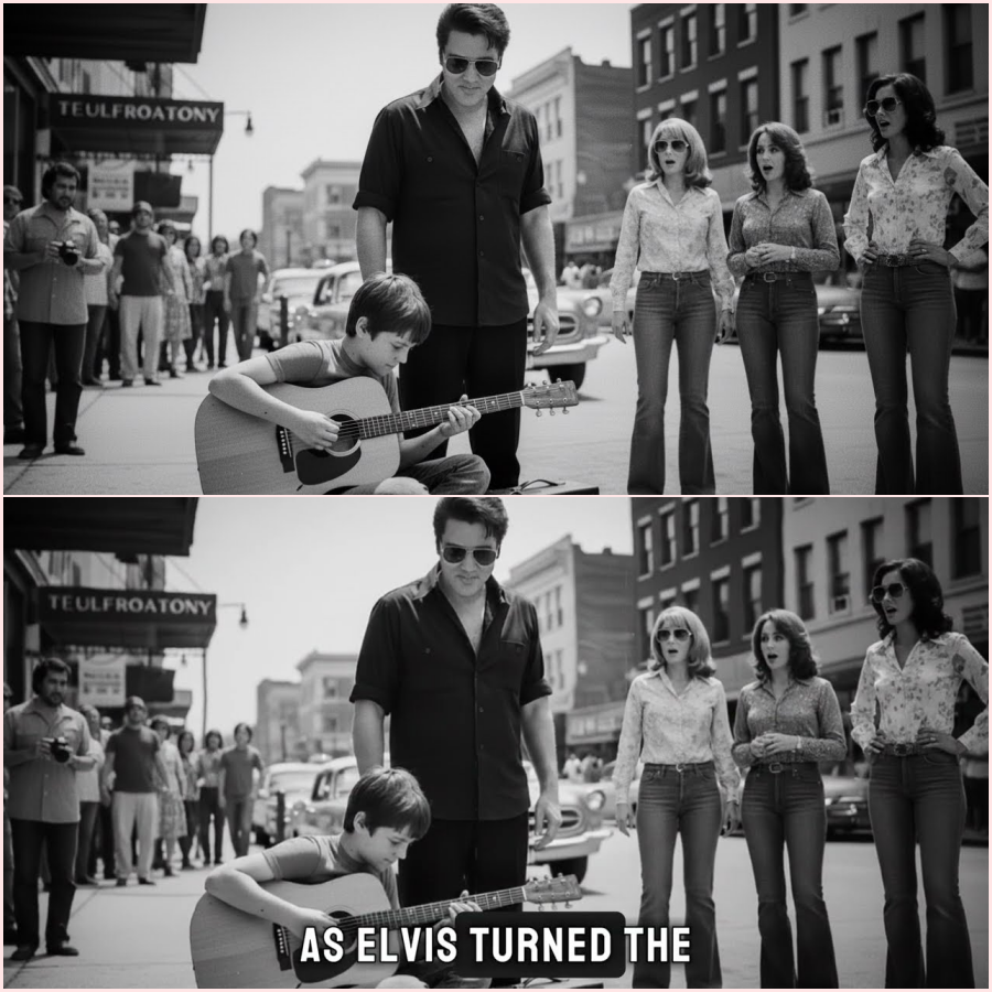 Street Kid Playing Elvis Song When SUDDENLY The King Himself Showed Up – ht