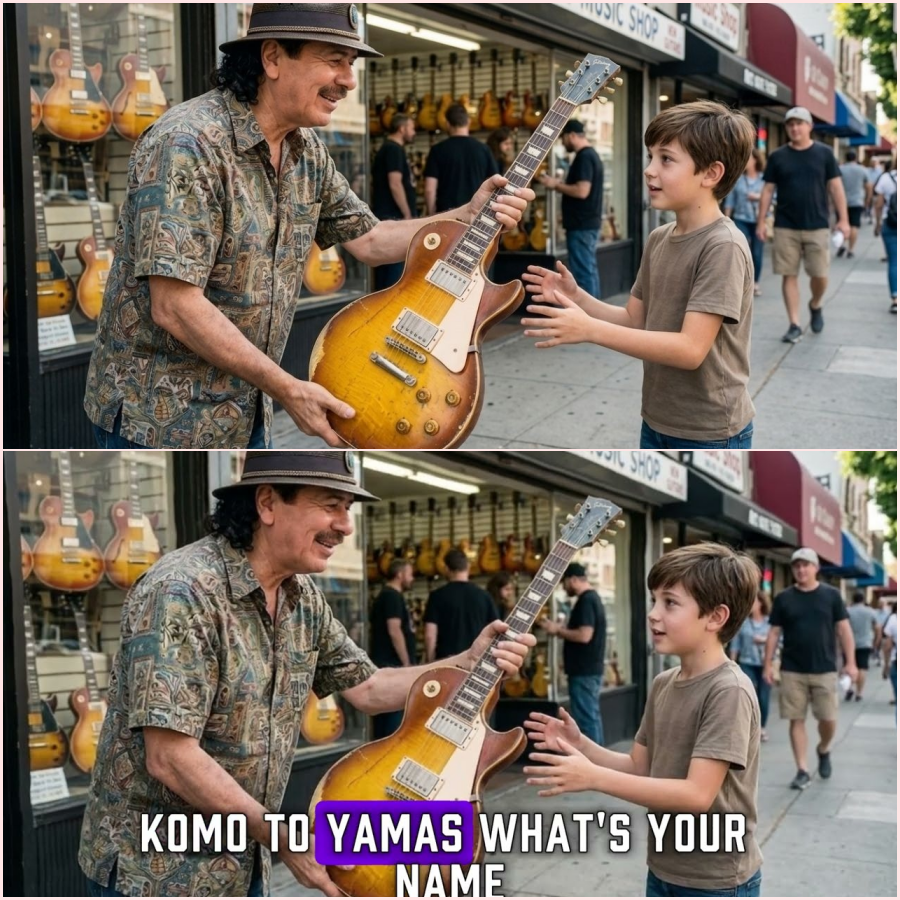 Kid had just five pennies—then Carlos Santana bought a $50 guitar, changing music forever! ht