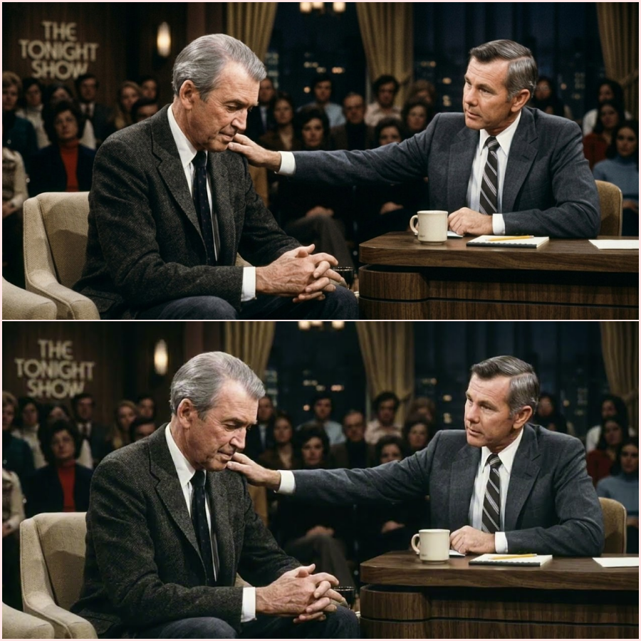 Carson asked Jimmy Stewart about the war — Stewart couldn’t finish his answer and broke down – HT