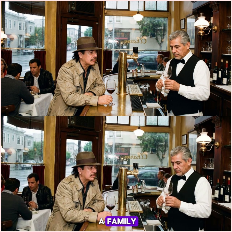 Carlos Santana saw ex-bandmate as waiter—what he did next changed both lives forever!  HT