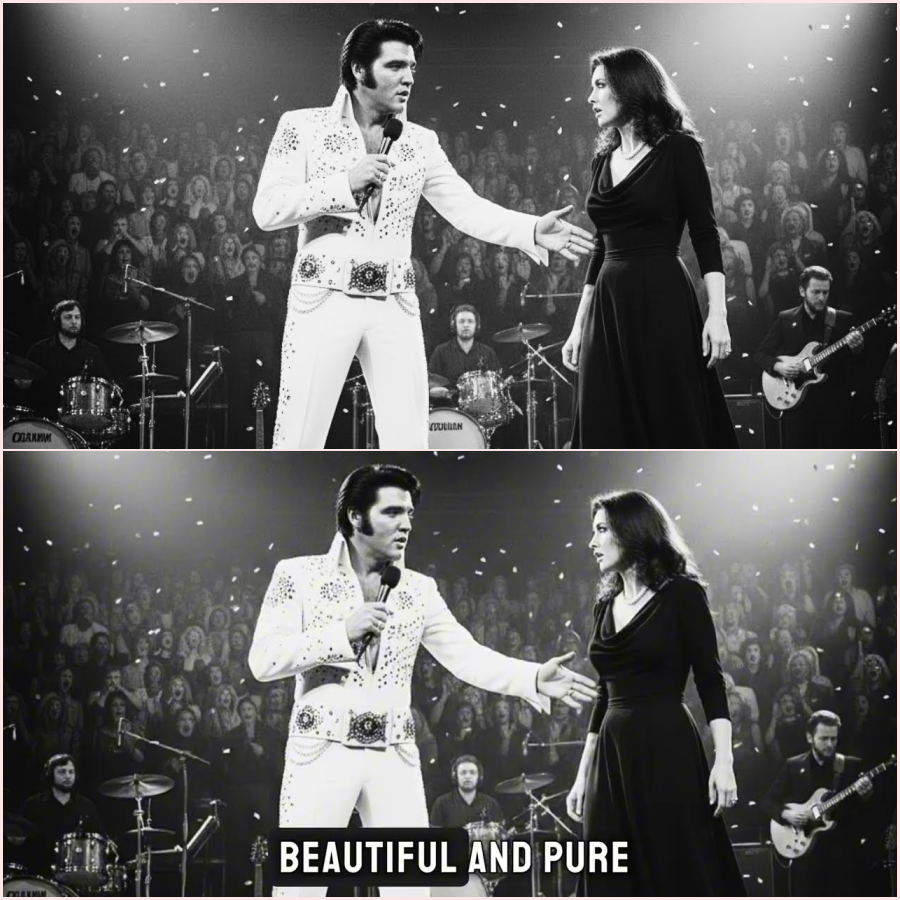 MYSTERIOUS woman joined Elvis on stage — her identity SHOCKED everyone – HT
