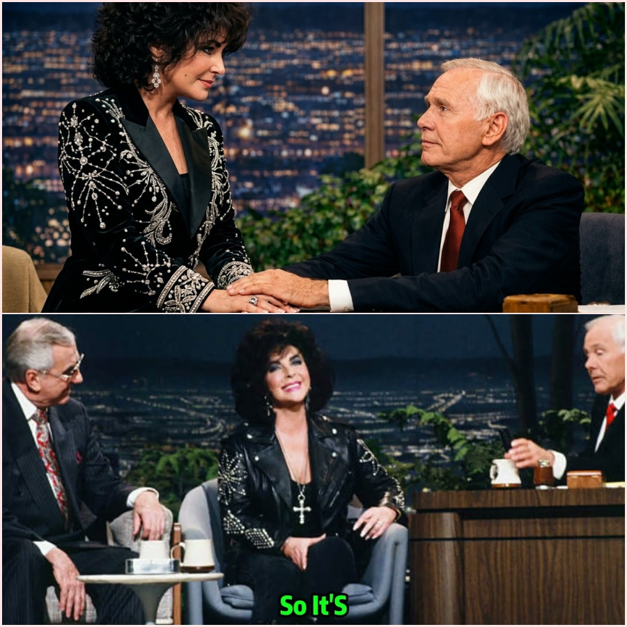 In HIS FINAL WEEKS On TV, Elizabeth Taylor Walked Out And Said 3 Words That Shattered Johnny Carson – HT