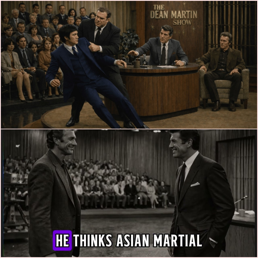 Clint Eastwood’s Bodyguard Grabbed Bruce Lee On Dean Martin Show — Clint Watched Him Get Destroyed ht