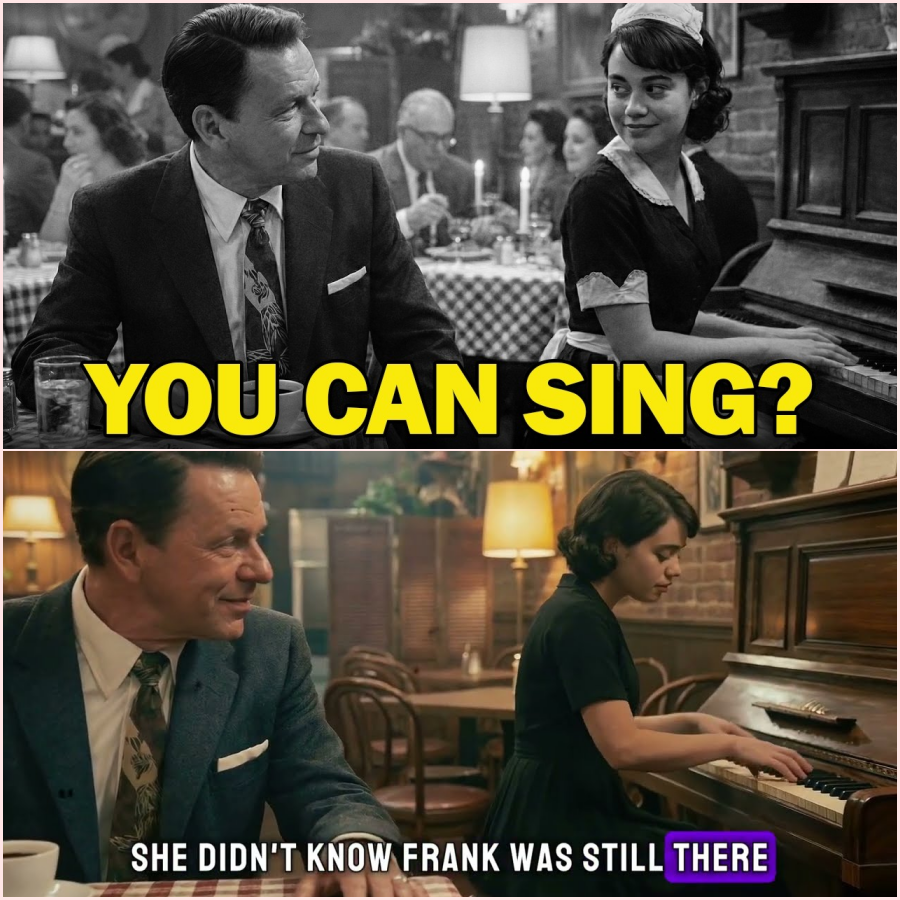 Unknown Waitress Sang During Break — Sinatra Walked In, What He Did LEFT Her in TEARS HT