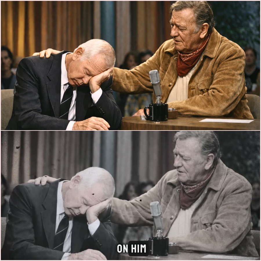 Johnny Carson COLLAPSED During His LAST Interview with John Wayne — He Wasn’t Ready! HT