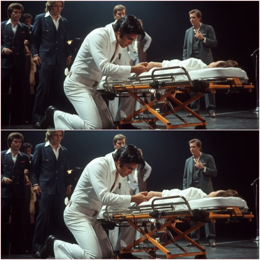 Elvis’s backup singer COLLAPSED on stage he stopped mid and did something doctors called a MIRACLE – HT