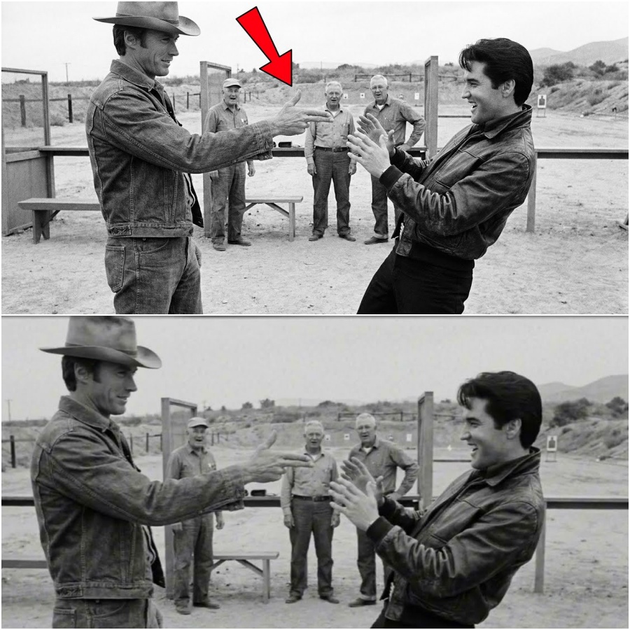 Clint Eastwood and Elvis Met at Gun Range — What Happened Became LEGENDARY Friendship SS