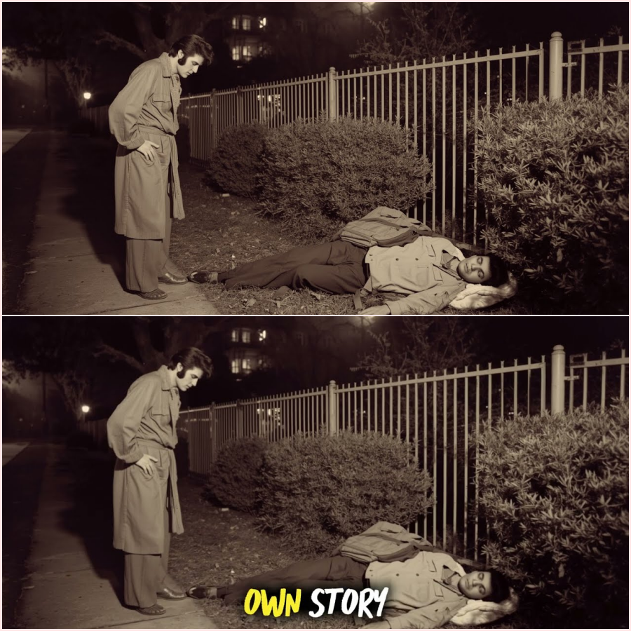 Elvis found a HOMELESS man sleeping behind Graceland — what he did next changed EVERYTHING ht