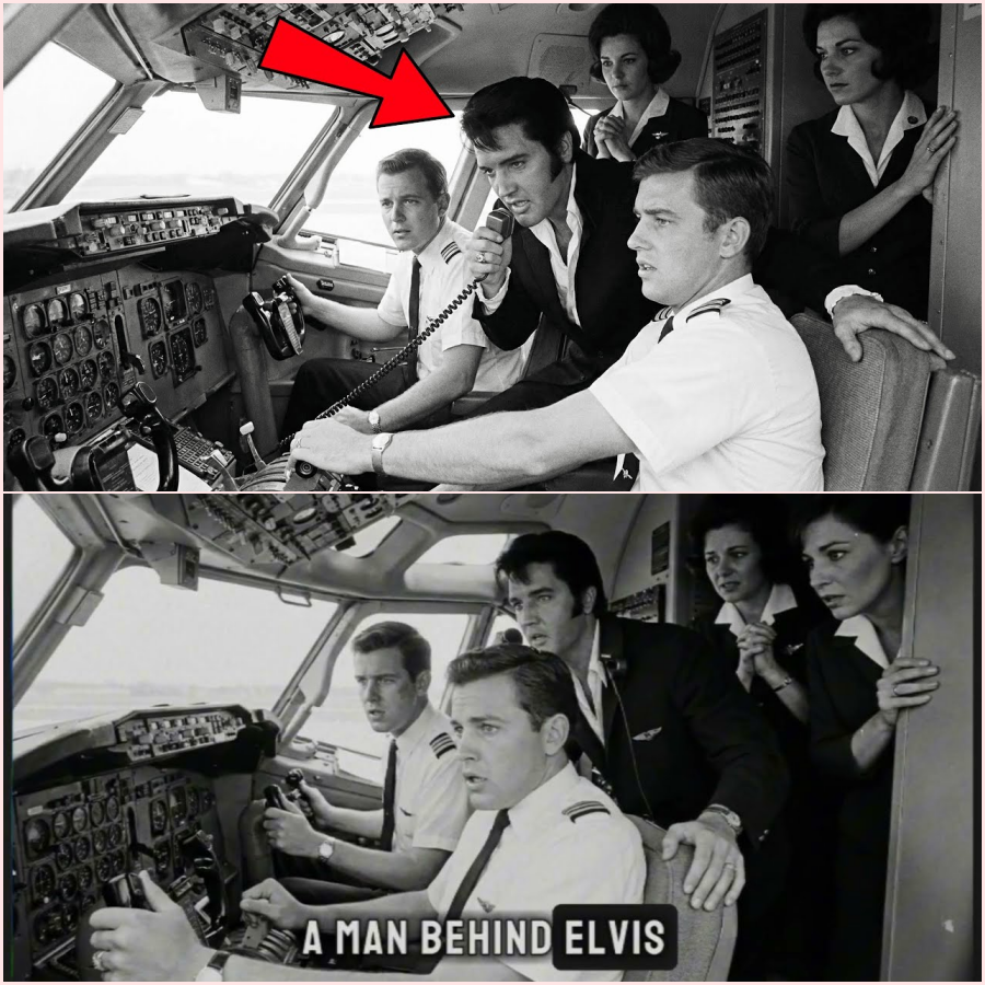 Elvis’s Plane Lost Engine at 30,000 feet — He Grabbed Microphone and What He Said SAVED 80 Lives – HT