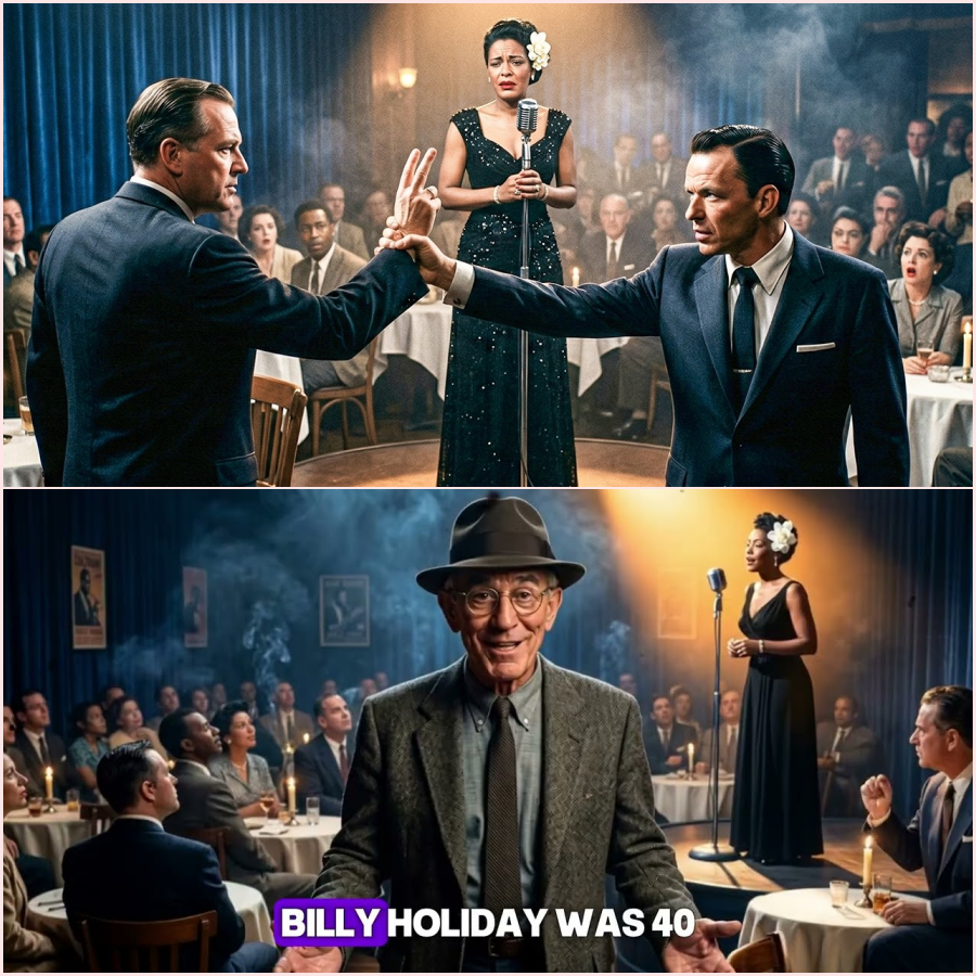 Billie Holiday Was Told to Stop Singing — Sinatra STOOD UP and the Crowd Went Silent HT
