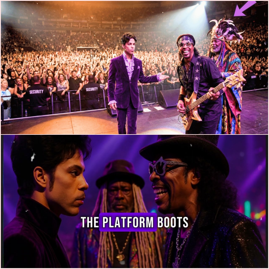 Bootsy Collins Crashed Prince’s Concert With ENTIRE P Funk Crew – What Happened SHOCKED 95,000 Fans ht