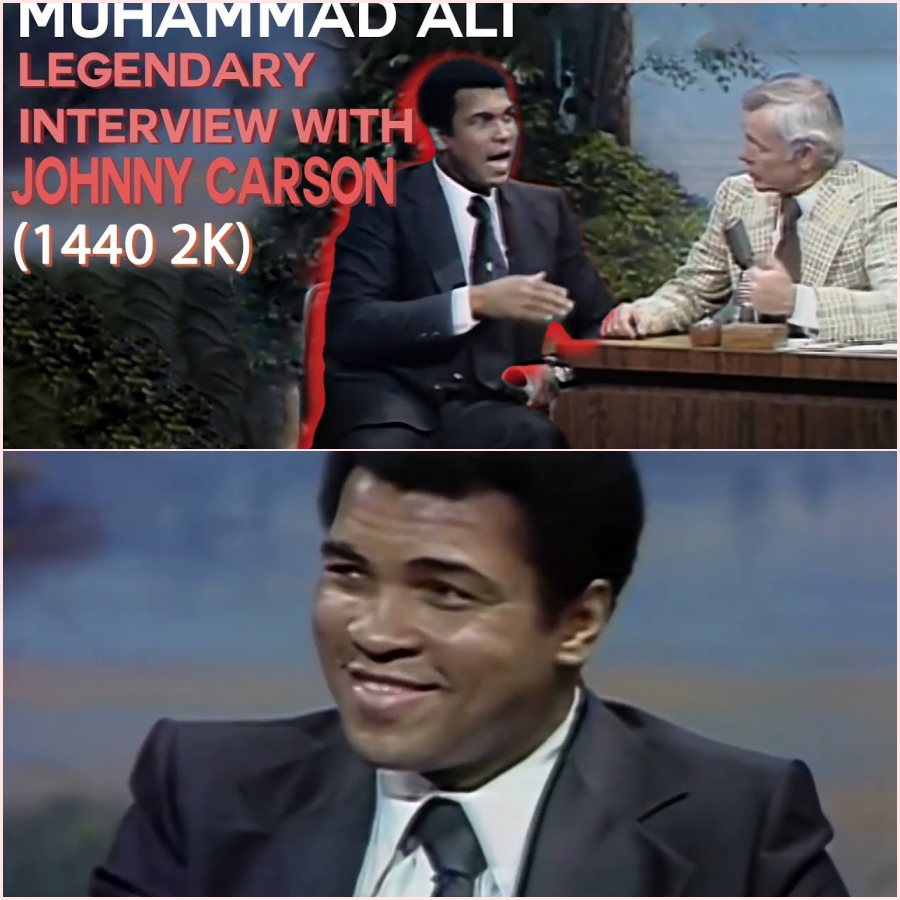 Muhammad Ali Legendary Interview With Johnny Carson. (1977) HT