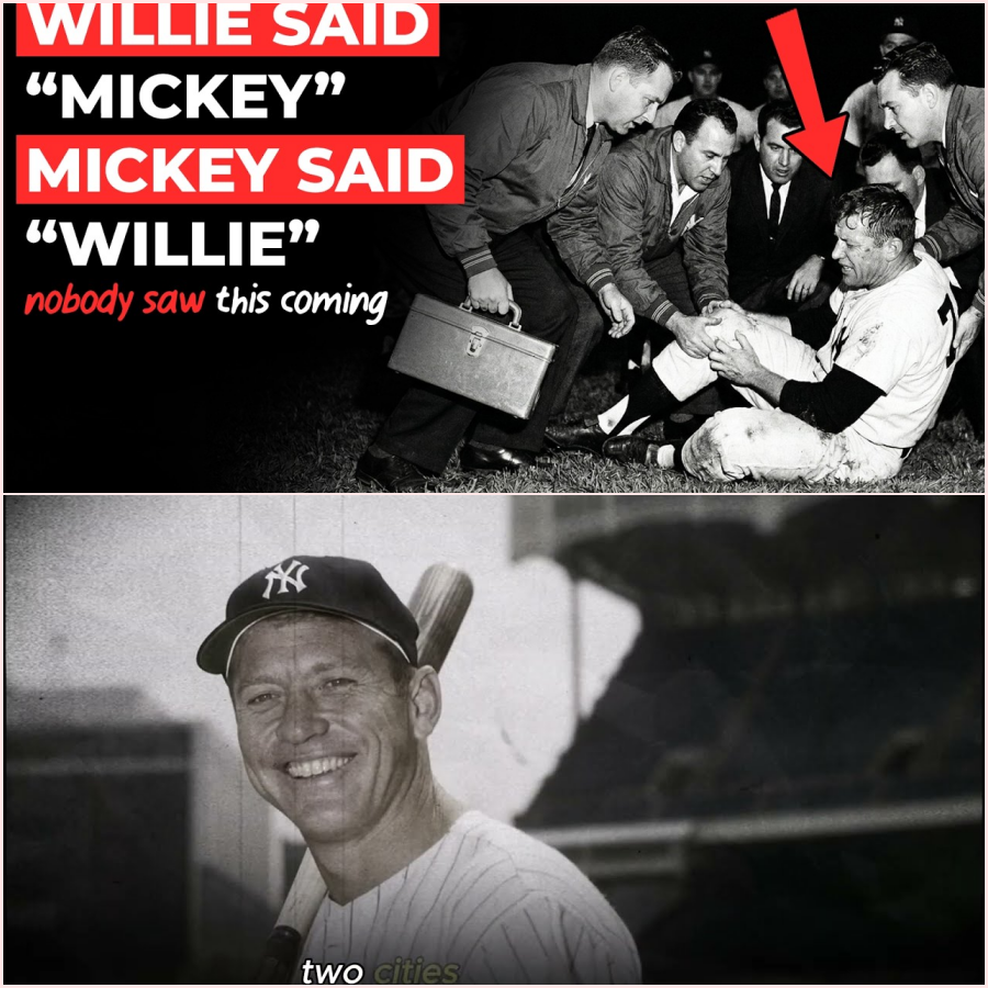 Willie Mays Watched Mickey Mantle Fall and Said NOTHING — What He Told a Reporter 11 Years Later – ht