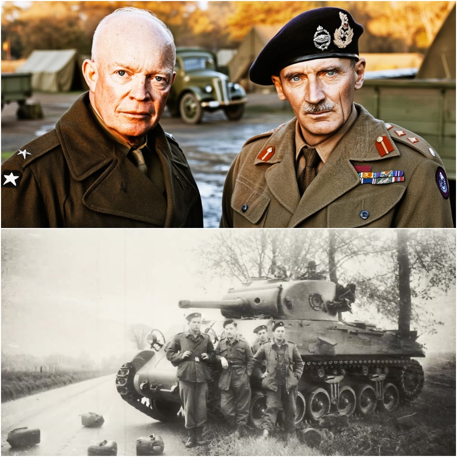 The Moment Montgomery Said “Give Me Every Truck or I Resign” — Eisenhower’s Response DD