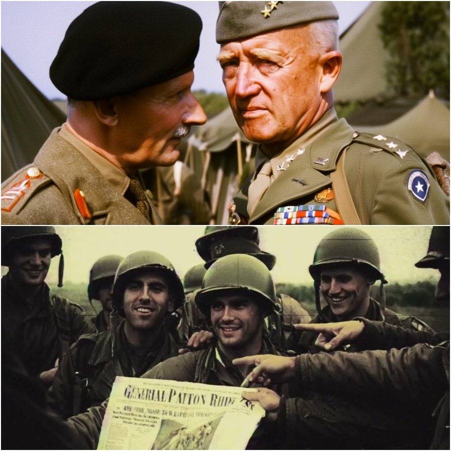 Montgomery’s Reaction When Patton Claimed the Rhine — and the Spotlight DD