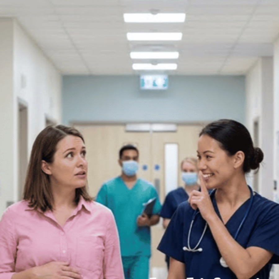 My mother-in-law came with me to a prenatal appointment. The second she stepped out of the room, a nurse leaned in and urgently whispered, “Run. You’re not safe.” The very next day, I uncovered a terrifying secret about my husband’s family—one that explained everything. D