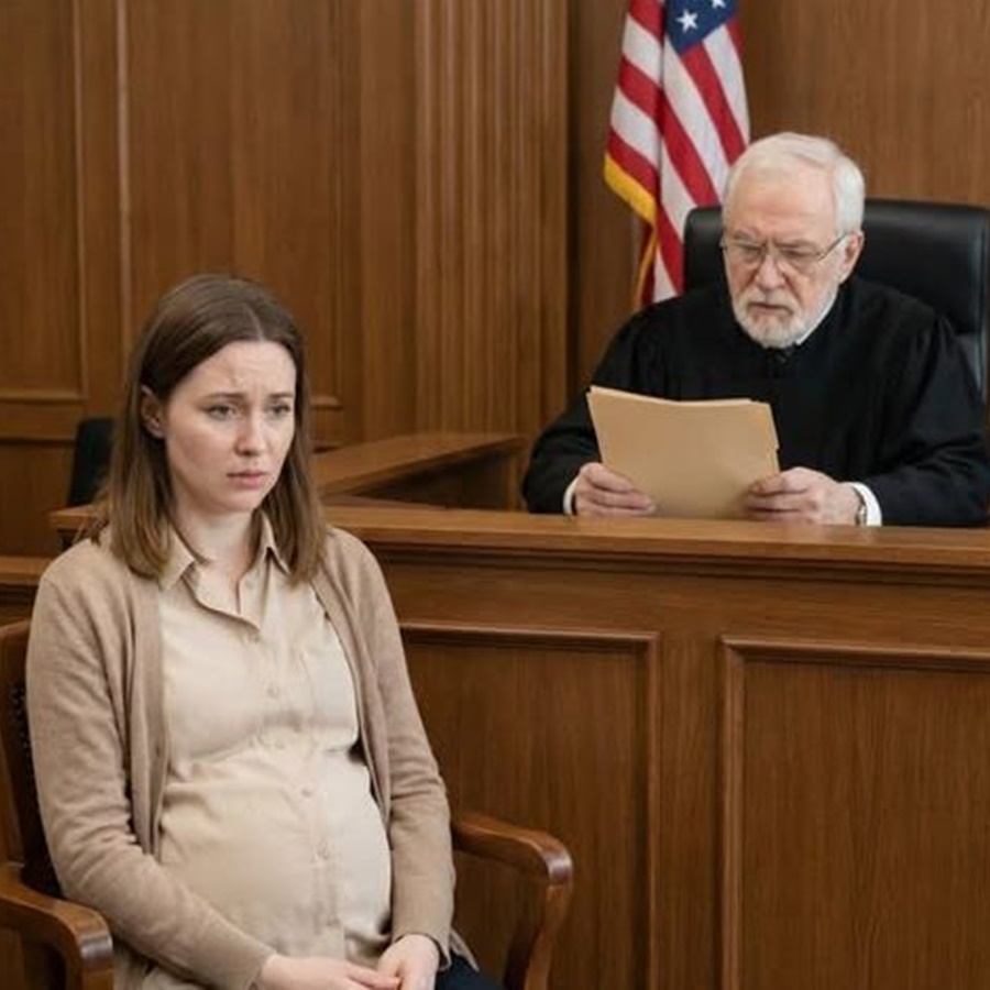 A pregnant teacher was fined for leaving school early—until Judge Caprio learned she was in labor. D