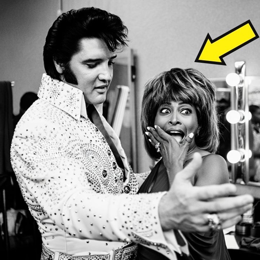 Elvis SURPRISED a young Tina Turner backstage — her reaction became iconic D