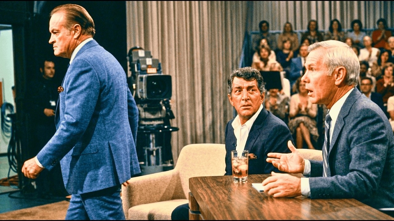 Why Did Bob Hope Walk Out On Johnny Carson After Dean Martin Said These 5 Words? D