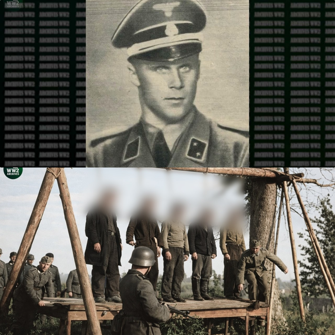 Execution of Nazis who Raped, Stripped Naked and Burn Alive 70,000 in Latvia: Arājs Kommando JJ
