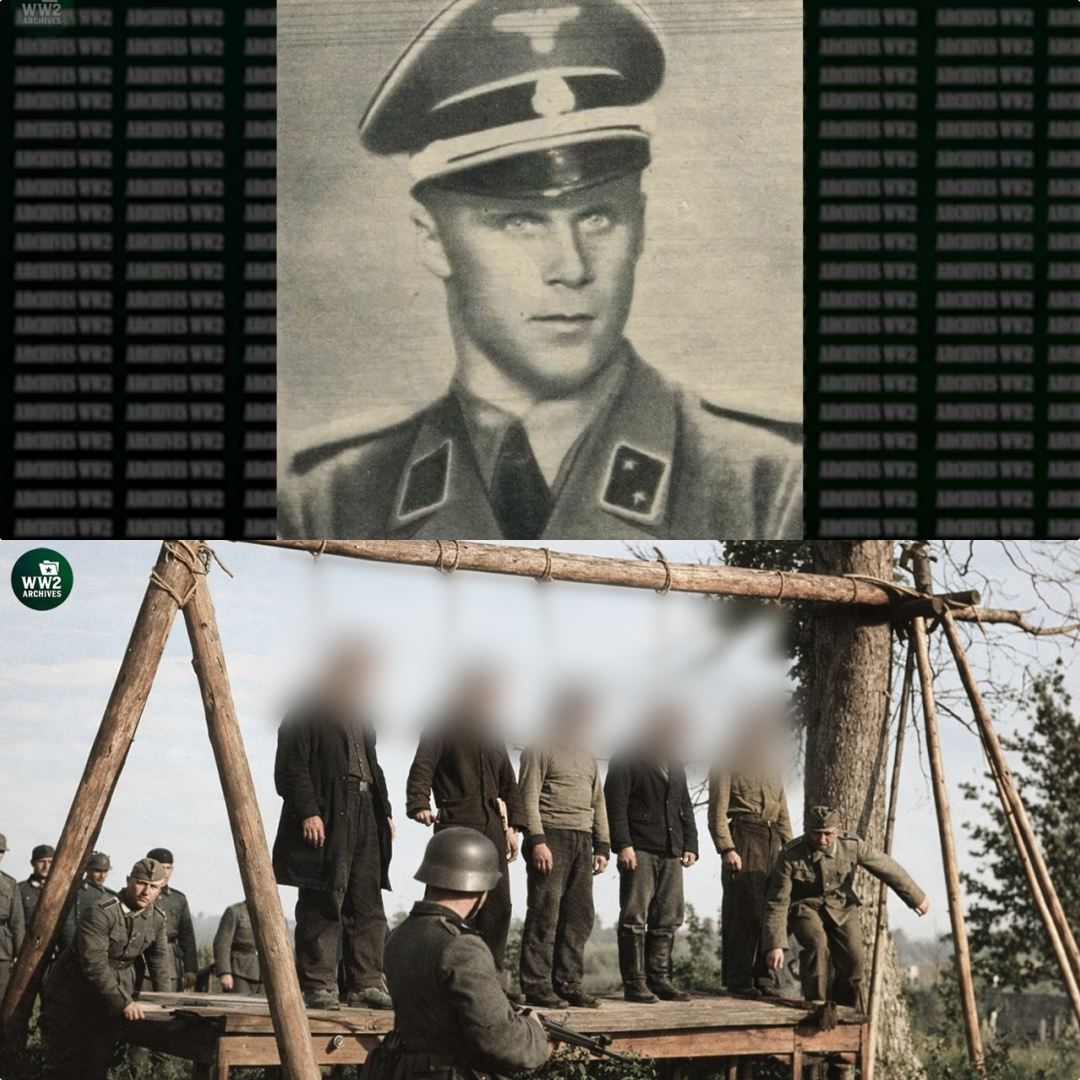 Execution of Nazis who Raped, Stripped Naked and Burn Alive 70,000 in Latvia: Arājs Kommando JJ