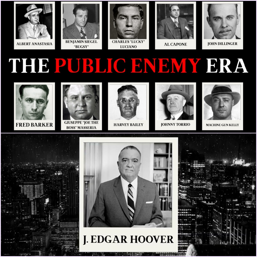 The Most Infamous Gangsters of the Public Enemy Era